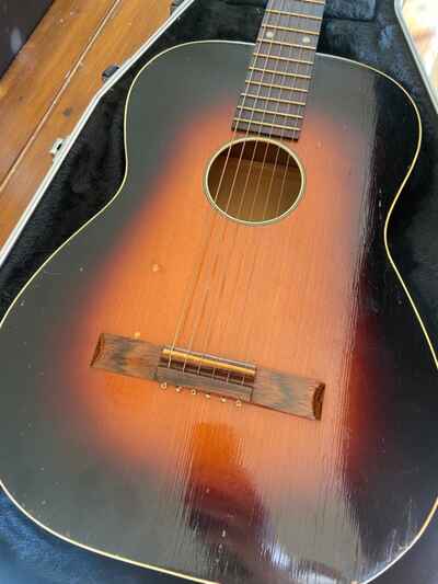 1959 Levin Gothenburg Model No 123 Acoustic Steel Strung Parlour Guitar