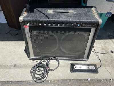 Vintage Peavey Tube Amp Guitar Combo 2x12 Classic Vt Series Scorpion Speakers