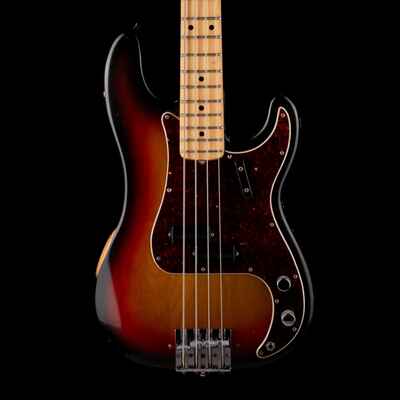 Vintage 1978 Fender Precision Bass Sunburst Maple With HSC