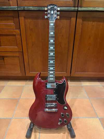 1974 Gibson SG Standard Vibrant Cherry - All Original w / OEM Plush Hardshell Case