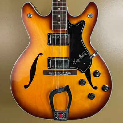 1973 Hagstrom Viking 1N Sunburst - Vintage Guitar  NOS  Excellent Condition