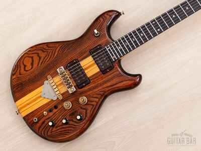 1978 Ibanez Musician MC500 Vintage Neck Through Guitar Dark Stain w /  Case
