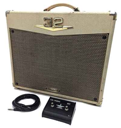 Crate Palomino V32 Vintage-Style Guitar Tube Combo Amplifier + Foot Switch *READ