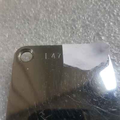 1964 FENDER STRATOCASTER  /  TELECASTER NECK PLATE USA