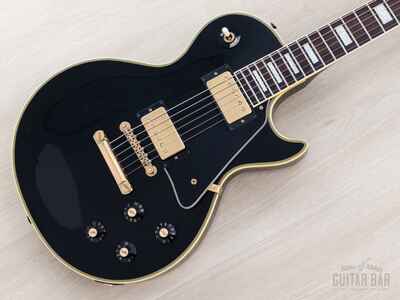 1982 Greco Super Real Custom Black Beauty EGC68-50 w /  Maxon Pickups, Japan