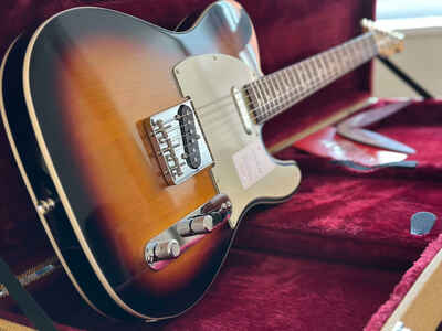 Fender Japan 1962 RI Nitro Finished Custom Telecaster 2024 Three Tone Sunburst