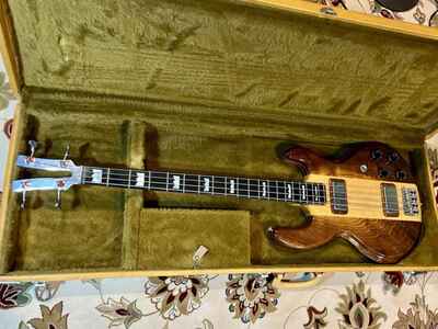 Kramer 650B Artist Series Electric Bass Guitar With Case Circa 1980