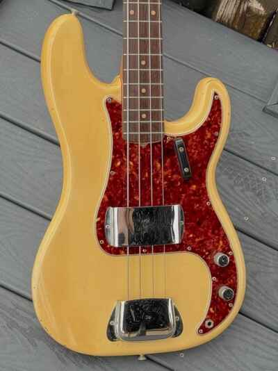 1961 Fender Precision Bass a stunning ash-body Blonde Slab neck 100% untouched.
