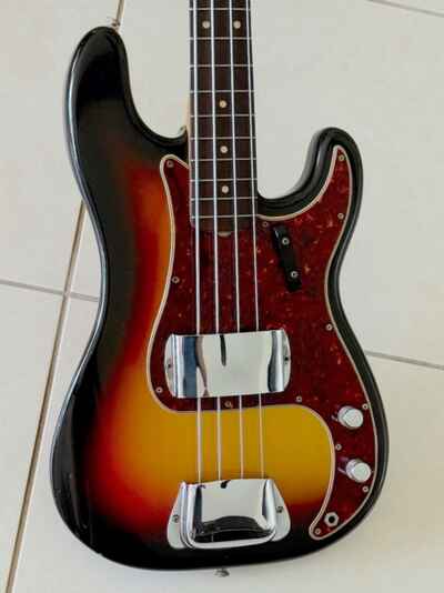 1966 Fender Precision Bass an untouched Museum Quality Original & its Minty !