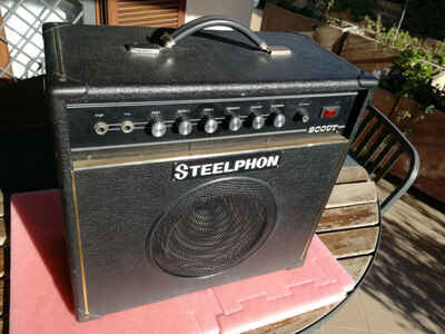 Amplificatore per Chitarra Combo Steelphon Scout 30 -  anno1981 - con Riverbero 