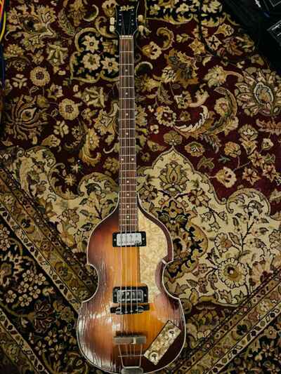 Vintage 1966 Hofner Beatle Bass 500 / 1