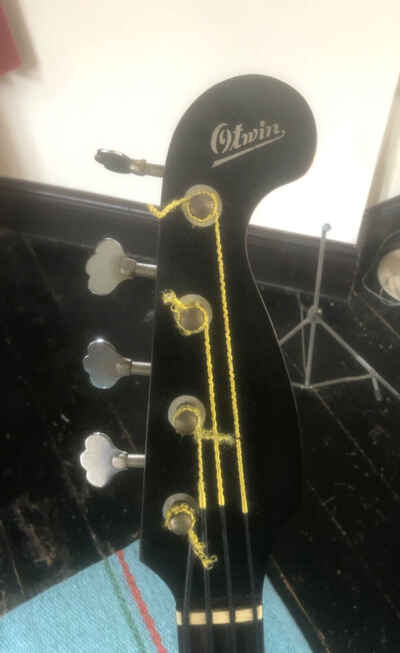 Otwin Bass Guitar 1960s Very Rare and in generally excellent condition