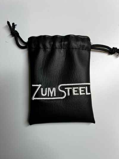 Steel Guitar Tone Bar & Pick Pouch Embroidered with Zum Logo