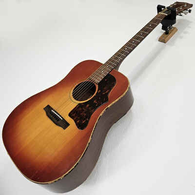 1970 Gibson J-45 Deluxe Cherry Sunburst Dreadnought Acoustic-Electric Guitar