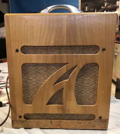 Vintage Alamo Model 3 Guitar Amplifier.  Refurbed. Comes with original paperwork