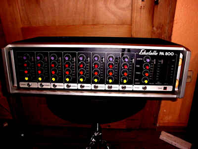 Echolette 8 Kanal Mischverstärker , Modell Pa 800