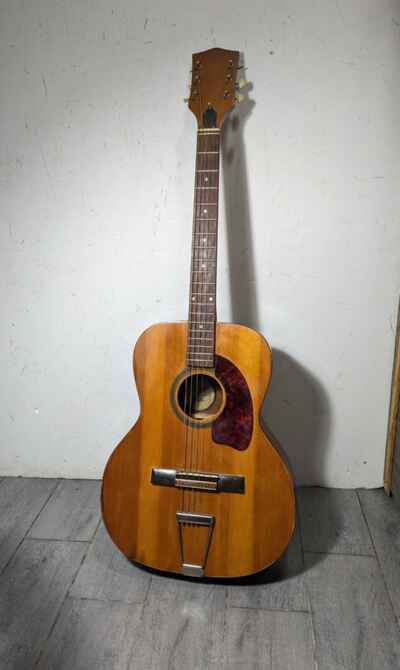 Vintage Acoustic Penncrest Guitar (Needs work)