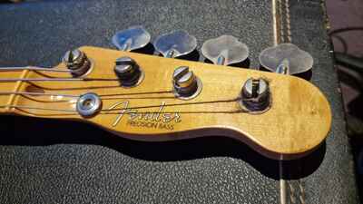 1957 Fender Precision Bass Artist Owned Telecaster Headstock RARE Vintage 50