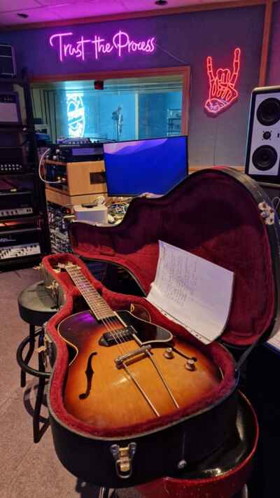 1956 Gibson ES-225 P90 Thinline Sunburst Vintage 50s Artist Owned Jethro Tull