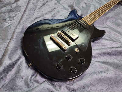 Hofner Colorama modern electric guitar, black, Grover tuners!