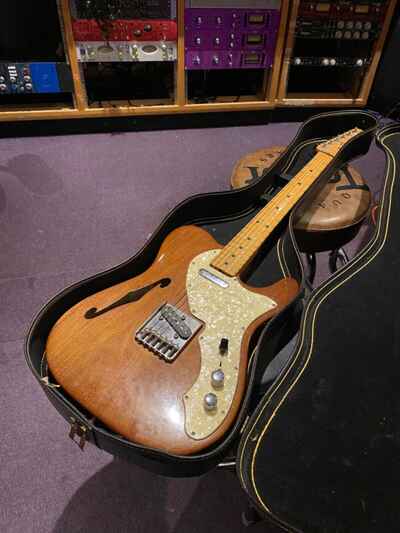 1971 Fender Telecaster Thinline American Vintage 70s USA Tele Electric Guitar
