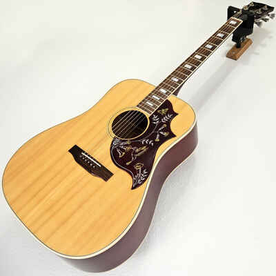 1974 Gibson Hummingbird Custom Natural Vintage Dreadnought Acoustic Guitar