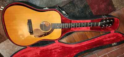 1965 Gibson Heritage Acoustic Custom Vintage Brazilian RW Back-sides HSC
