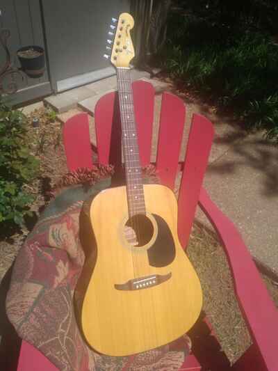 Fender Concord Acoustic Guitar 1980
