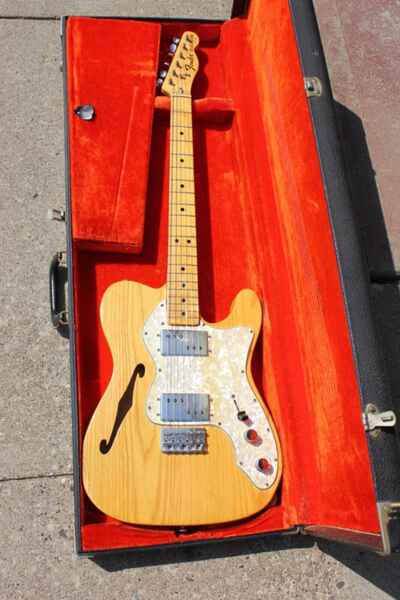 Fender Telecaster Thinline - Original 1973 Model - Very Good Condition