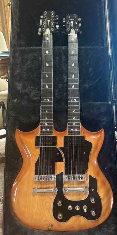 Charles Lobue Double Neck Guitar- 1975