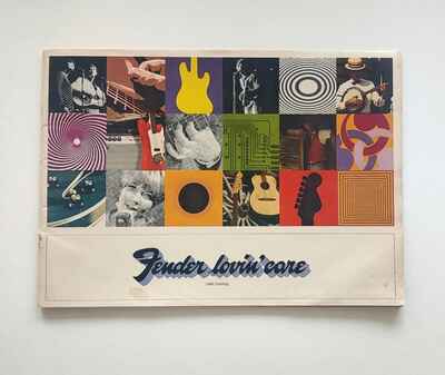 1969 Fender Lovin Care Catalog Electric Jazz Acoustic Guitar Keyboard Amplifier
