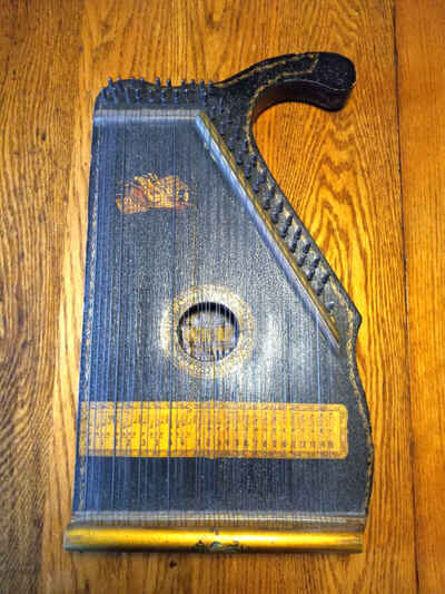 ANTIQUE 1894 MANDOLIN GUITAR HARP HOME EDUCATIONAL CO.