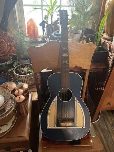 Vintage 1950s Montgomery Ward Acoustic Guitar