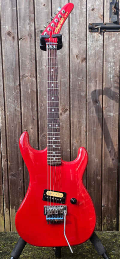 Kramer JK1000 in Red - Vintage - Made in Japan by ESP - c 1985 / 1986 Early Model
