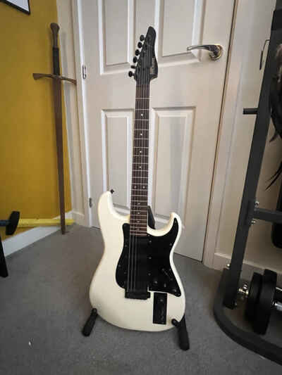 Casio MG-510 Electric Guitar MIDI Synth Controller 1980s White VGC