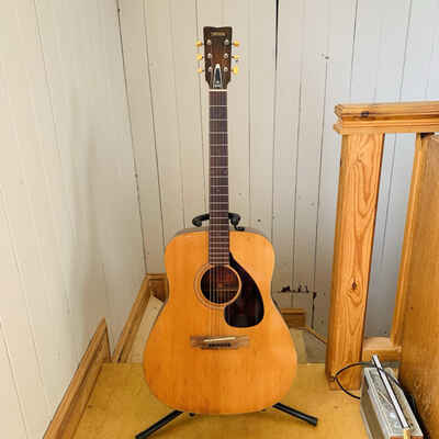 Yamaha FG-140 Acoustic Guitar Red Label, 1970??s Good Condition, Beautiful Sound