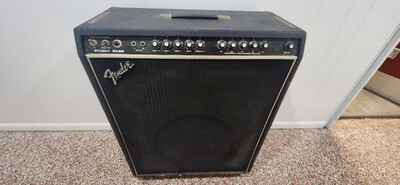 Rare Vintage Fender Studio Bass Tube Electric Bass Guitar Amplifier Combo Amp