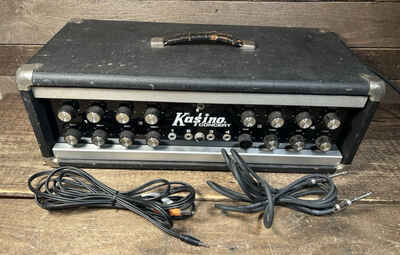 VINTAGE 200w Kasino Concert BASS GUITAR AMP HEAD U-200P
