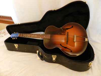 Vintage 1946 Gibson L-50 Banner Head Archtop Acoustic Guitar Repaired W / NOHSC