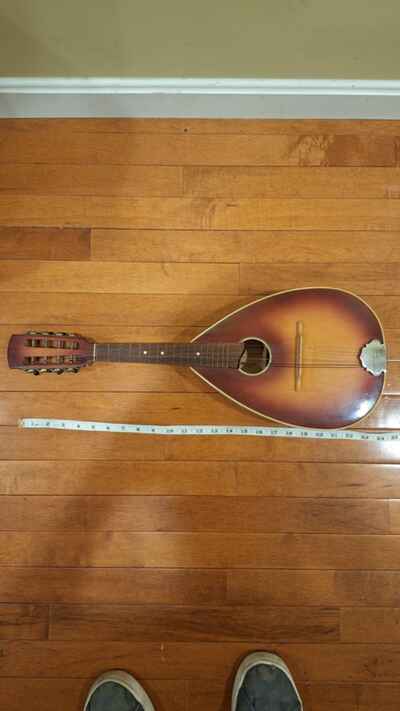 Vintage Antique 8 String Mandolin Ukulele Germany German USSR Occupied Classic