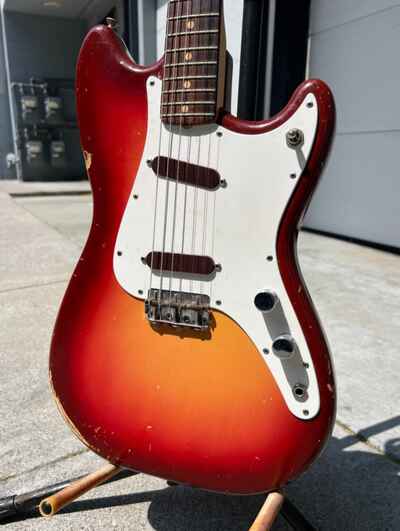 1962 Fender Duo-Sonic Vintage Slab Board Guitar