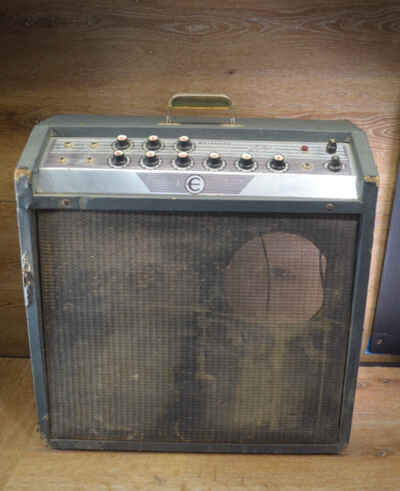 Vintage Epiphone Zephyr Amplifier Model EA-15RVT- SELLING FOR PARTS OR REPAIR