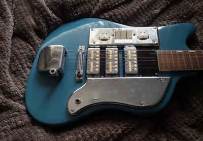 Rare TEISCO Ssl-3 Orbit 3  Electric Guitar - Japan Mott The Hopple With Case