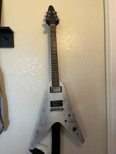 1985 Gibson Flying V ?? Custom-Modded, Bare Knuckle Aftermath, One-of-a-Kind!