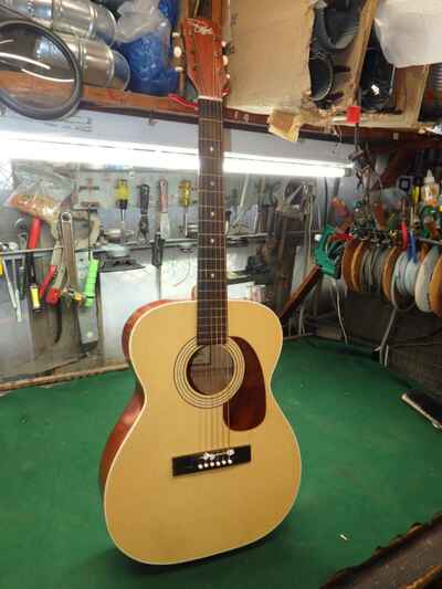 Vintage Regal Acoustic Guitar and Hard Case Made in U S.A.