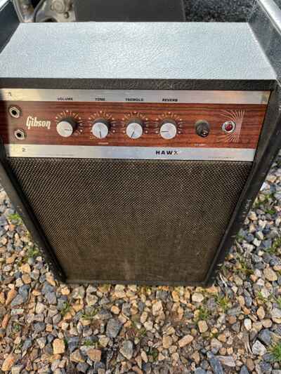 1968 Gibson Hawk Practice 10x1 Tube Amplifier. Sounds Amazing!