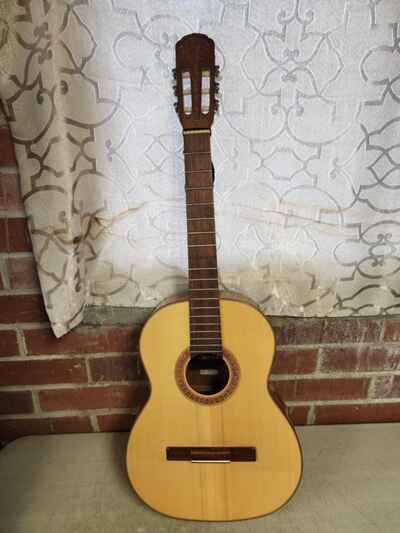1978 Giannini AWN 71 Acoustic Guitar Made In Brazil