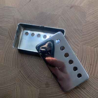 Vintage Gibson 1970s Chrome T tops PAF pickup cover set 1970s / 80s