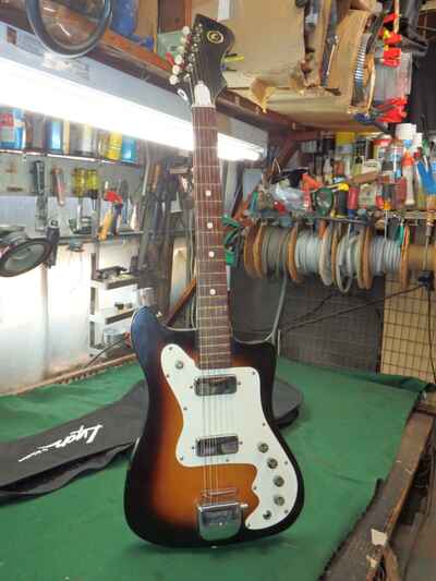 Kay 1960s  Vanguard II RARE Chicago Electric Guitar!
