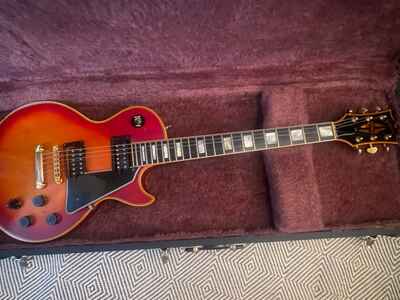 Gibson 1974 Cherry Burst 20th Anniversary Les Paul Custom new frets Player Grade